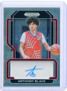 2022-23 Panini Prizm Draft Picks ANTHONY BLACK Rookie AUTO Autograph RC Magic