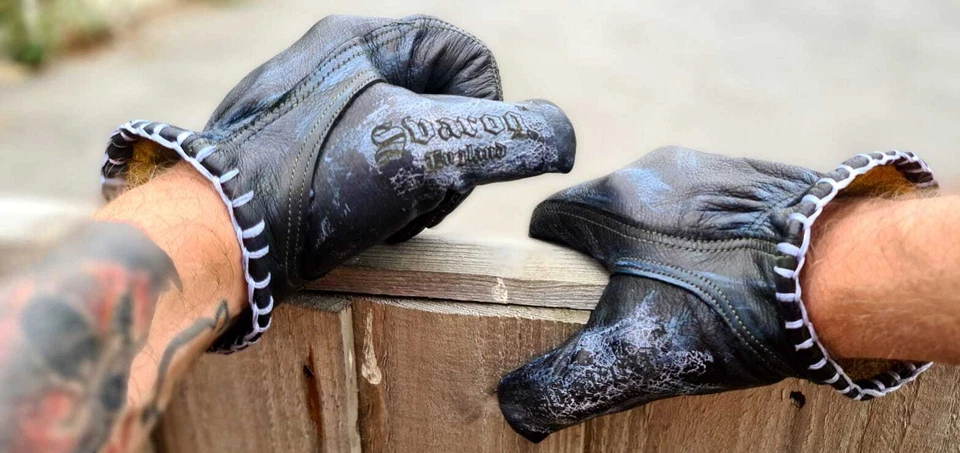 Guantes De Motocicleta SVAROG Para Biker Harley Davidson, Chopper, Bobber - Imagen 1 de 4