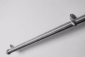 Corrimano Acciaio Inox satinato mm 30 completo mt 3 arredo disabili bagno scala - Imagen 1 de 1
