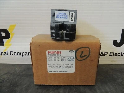 Bobina Contactor Magnético Furnas 75D54772G 208-240V 60hz, 190-220V 50Hz Foto 1 de 4