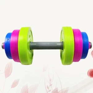 Plastic Dumbbell Toys Toddler Child Training Arm Muscle Fitness Small Dumbbells - Imagen 1 de 11
