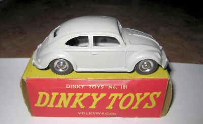 Dinky Toys #181 Volkswagen gris claro con caja Foto 1 de 4