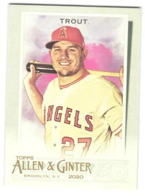 2020 Topps Allen & Ginter Mike Trout #85 - Image 1 of 2