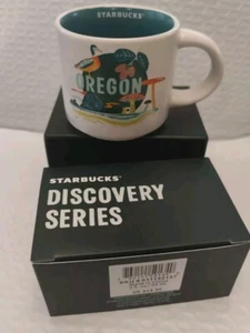 Starbucks OREGON Discovery Series  ORNAMENT Expresso Mini Mug 2 oz. NEW! - Picture 1 of 5