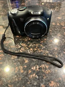 Canon PowerShot SX150 IS 14.1MP Digital Camera - Black - Picture 1 of 15