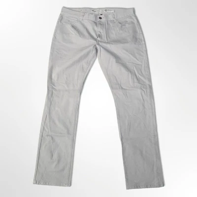 Pantalones de mezclilla grises rectos relajados LRG - 38x34 Foto 1 de 2