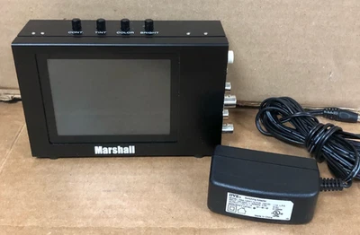 Monitor LCD color calidad transmisión Marshall V-LCD4-PRO-L 4" (solo probado en energía) Foto 1 de 4
