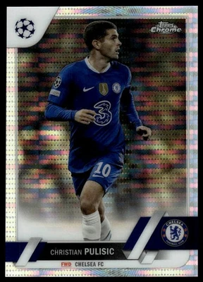 2022-23 Topps Chrome UCC #144 Christian Pulisic Pulsar Refractor - Image 1 of 2