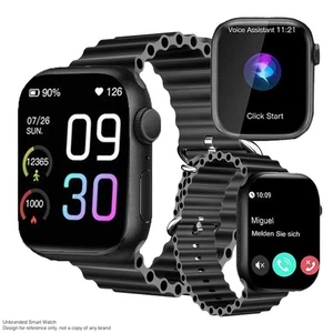 Smart Watch Blood Pressure Heart Rate Monitor Fitness Tracker For iOS Android - Picture 1 of 15