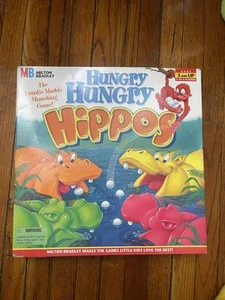 Vintage 1994 Hungry Hungry Hippos Children’s Board Game Milton Bradley Complete - Picture 1 of 5