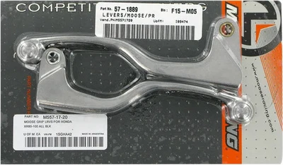 Juego de perchas de palanca de freno de embrague Moose negro Comp Hydr para Honda XR80R 90-03 Foto 1 de 4