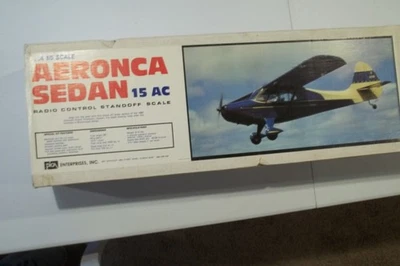 Kit avión RC vintage. Kit sedán Pica escala 1/5 Aeronca.  ver fotos como nuevo. Foto 1 de 4