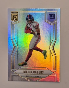 2025 Panini Donruss Elite Series Malik Nabers #5 New York Giants - Picture 1 of 2