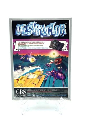 Destructor Colecovision  1983  Euro MULTILANGUAGE Box Rarity ,new Sealed # DE - Immagine 1 di 4