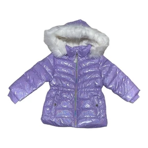Member's Mark Girl's Favorite Wind Resistant Puffer Jacket w/ Removable Fur - Picture 1 of 2