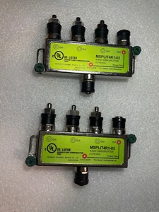 2X DIRECTV 4-WAY SWM SPLITTER GREEN LABEL MSPLIT4R1-02 - Picture 1 of 1