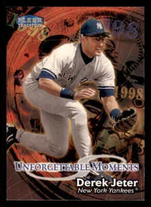 1998 Fleer Tradition #586 Derek Jeter UM - Picture 1 of 2