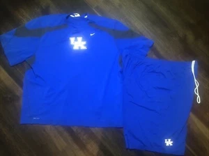 Vintage University of Kentucky Wildcats Nike Basketball Shorts & Shirt Mens 3XL - Picture 1 of 8