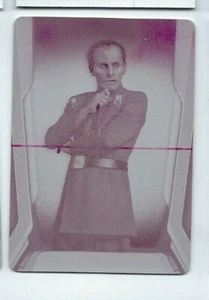 2021 Star Wars Masterwork printing plate 42 Grand Moff Tarkin - Picture 1 of 1
