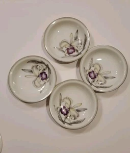 7 Royal Embassy Fine China Charleston - 5-1/6" Gold Rim Fruit Bowl Made In Japan - Picture 1 of 10