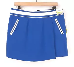 Tommy Armour Golf Skort Talla 10 Azul Dri-lógico Imitación Envoltura Bolsillos Nuevo con Etiquetas - Imagen 1 de 9
