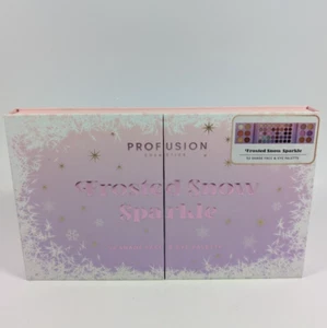 Profusion Cosmetics Frosted Snow Sparkle 52 Shade Face & Eye Palette Makeup - Picture 1 of 3