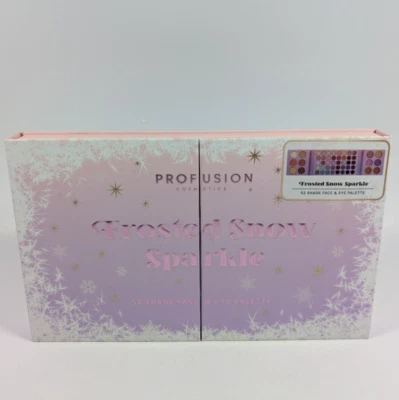Profusion Cosmetics Frosted Snow Sparkle 52 Shade Face & Eye Palette Makeup - Image 1 of 3