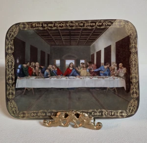 The Last Supper Christopher Nick Light Of The World Plate Bradford Exchange 1st - Picture 1 of 19