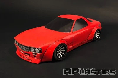 RC Body Car Drift Touring 1:10 Mazda RX 7 FD3S FD Boss style APlastics New Shell - Image 1 of 4