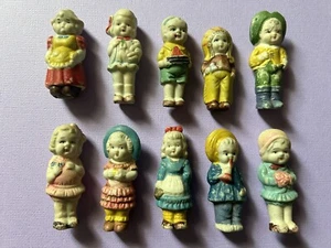 10 Japan Made Bisque 1920’s Figurines. - Picture 1 of 3