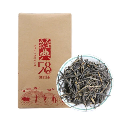 Famoso Clásico 58 Dianhong Fengqing Dian Hong Té Negro Yunnan Caja de 180g Foto 1 de 4