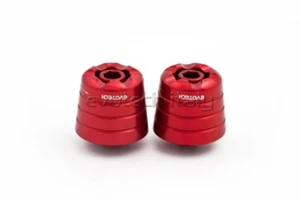 EVOTECH CONTRAPPESI BILANCIERI MANUBRIO KAWASAKI Z 900 2017-2023 ROSSO - Foto 1 di 1