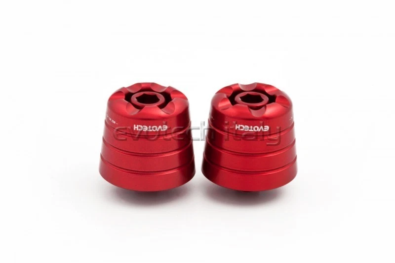 EVOTECH CONTRAPPESI BILANCIERI MANUBRIO KAWASAKI NINJA ZX-4RR 2024 ROSSO - Immagine 1 di 1