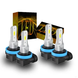 For Nissan Sentra SR SV Sedan 4-Door 2013-2022 COB LED Headlight High Low Bulbs - Picture 1 of 13