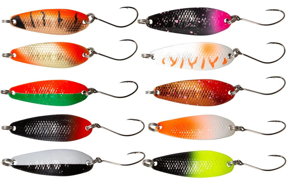 FISHING TACKLE MAX FTM Spoon Wheel 3,6g 3,8cm - Forellenblinker, Forellenköder, Kunstköder, Spoon