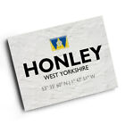 A3 Print - Honley, West Yorkshire - Lat/Long Se1311