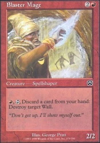 Blaster Mage - Foil ~ Moderately Played Mercadian Masques MTG Magic UltimateMTG  - Image 1 of 1