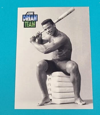 1992 Score DREAM TEAM #441 Rickey Henderson Oakland Athletics BASEBALL Card A5 - Image 1 of 2