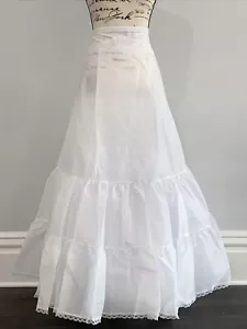 David’s Braut Unterrock Petticoat Rock 2 Stufen Slip Größe 6 - Bild 1 von 9