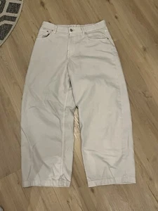 Baggy weiße Jeans - Bild 1 von 4