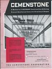 Brochure - Cemenstone - Fireproof Concrete Construction - c1949 (AF778)