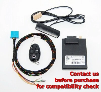 NEW OEM Webasto Telestart T91R 7N0963513B kit with VW Remote - Image 1 of 4