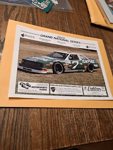 Vintage Harry Gant Skull Bandit NASCAR Buick Promo 8.5x11 Grand National Print 2 - Picture 1 of 2