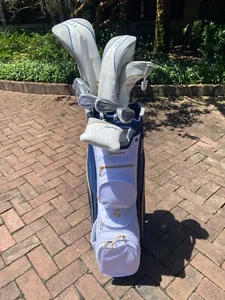 TaylorMade Kalea Gold Complete Ladies Set w/Cart Bag Brand New - Picture 1 of 5