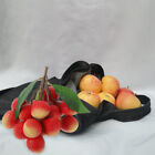 Ornement de fruits modèle de chaîne simulée fruits muraux longan