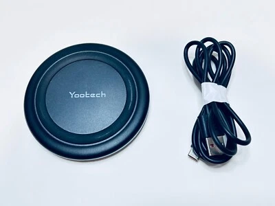 Yootech Wireless Charging Pad - Model: F500 - Black - Image 1 of 4