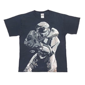 Vintage 2007 HALO 3 Master Chief Maga Print Xbox 360 Black T-Shirt Size M - Picture 1 of 12