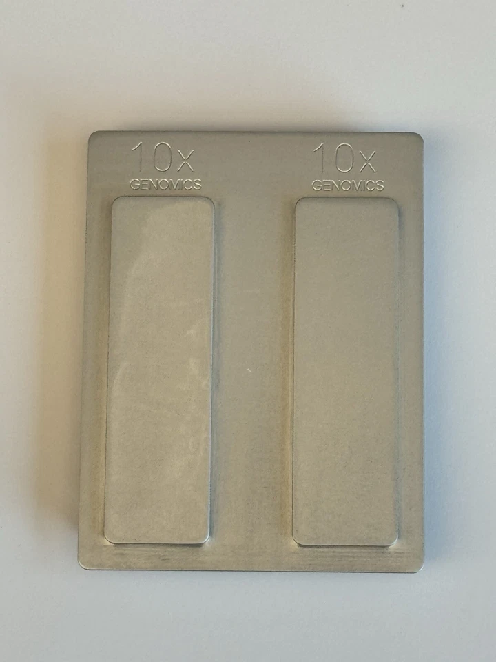 10X Adaptador Termociclador Genomics Visium para dos casetes deslizantes - Imagen 1 de 3