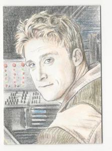 Hoban Wash Washburne FIREFLY Hand Drawn Personal Sketch Card by Wu Wei PSC 1/1 - Picture 1 of 2