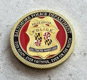 City of Baltimore Police Dept Challenge Coin - Picture 1 of 2